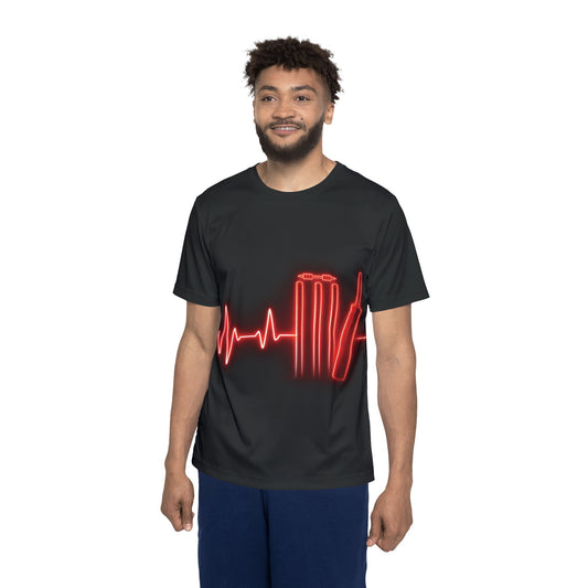 Cricket Pulse, Unisex Active T-Shirt