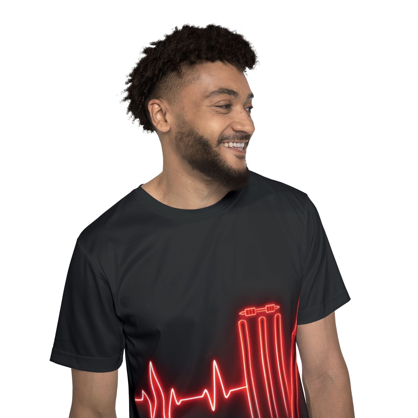 Cricket Pulse, Unisex Active T-Shirt
